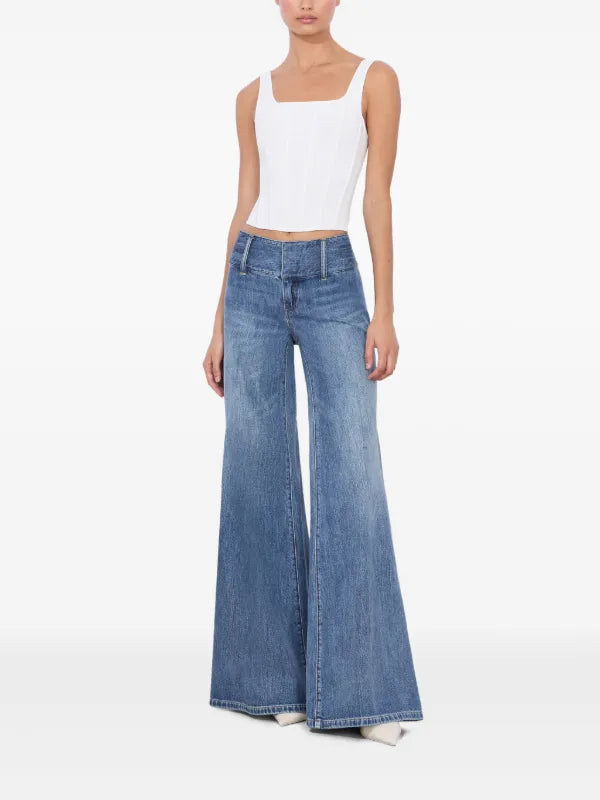 Alice & Olivia Sariah Corset Bustier Tank