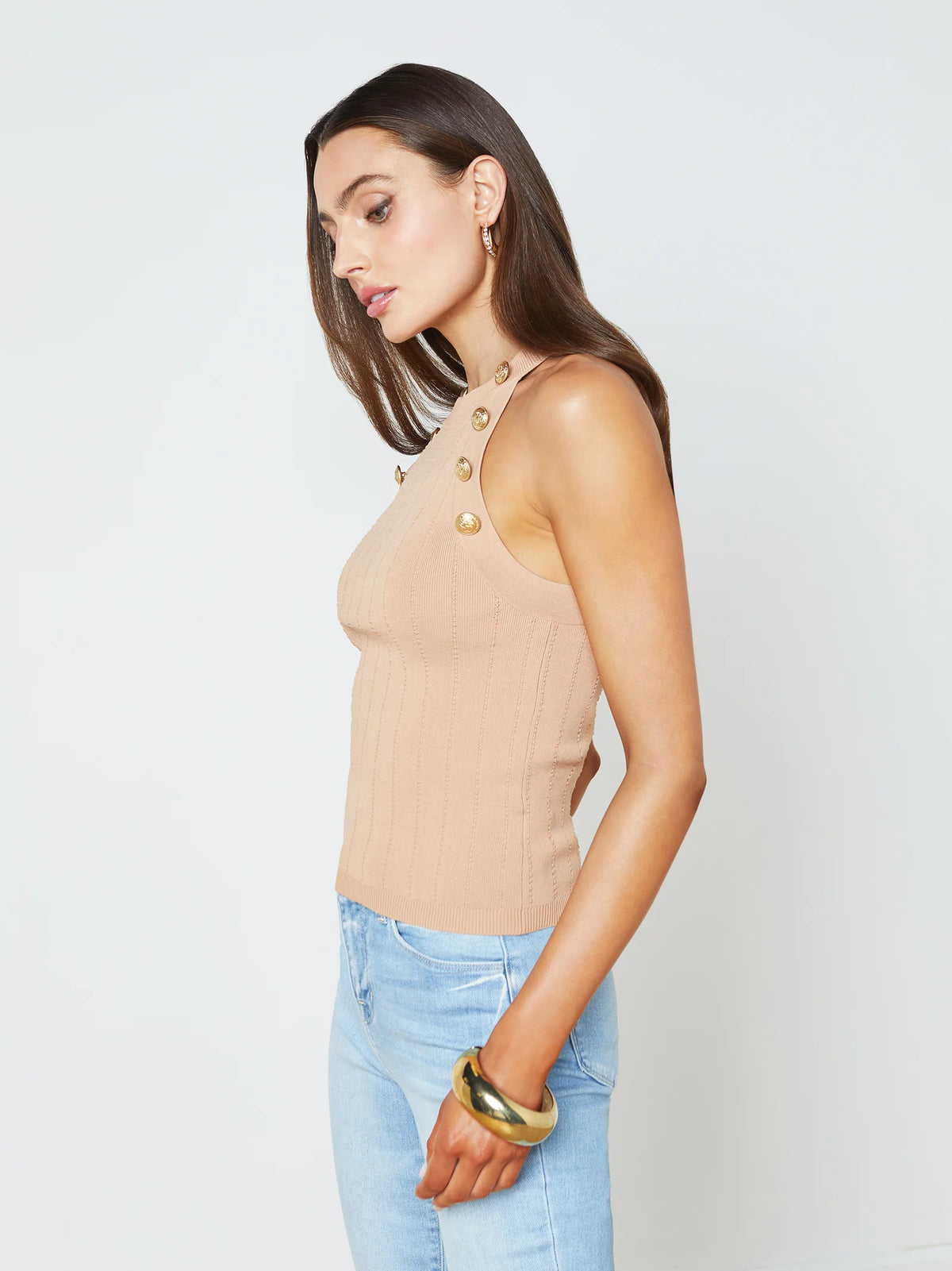 L'Agence Rosemary Button Tank