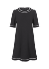 Mini-robe printanière en tweed Riani
