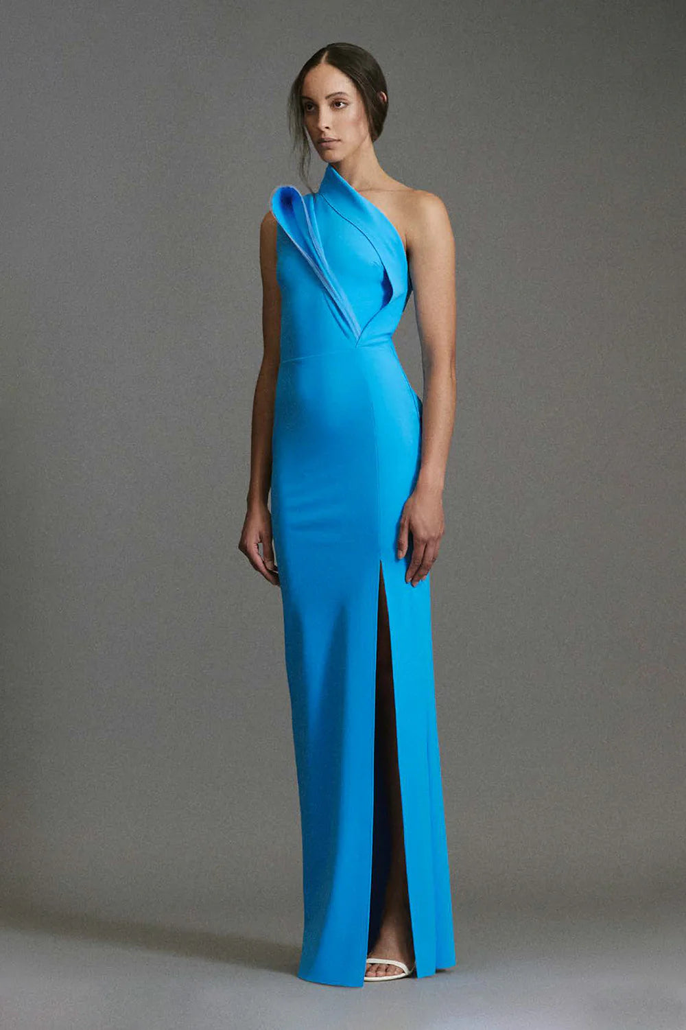 Greta Constantine Cocoros Gown Navy Navy / 10