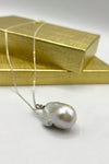 Ricki Goldstein pendentif perle d'eau douce baroque 