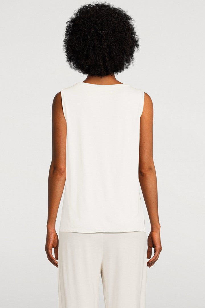 Majestic Filatures Soft Touch Semi Relaxed Boatneck Tank