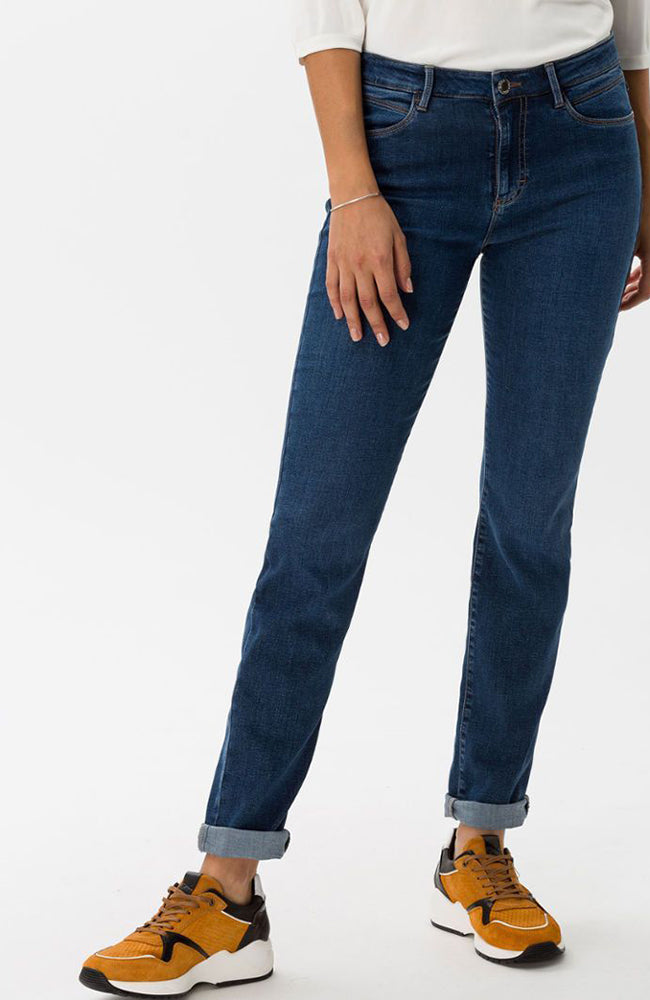 Brax Shakira Denim Jeans Used Blue – Très Chic