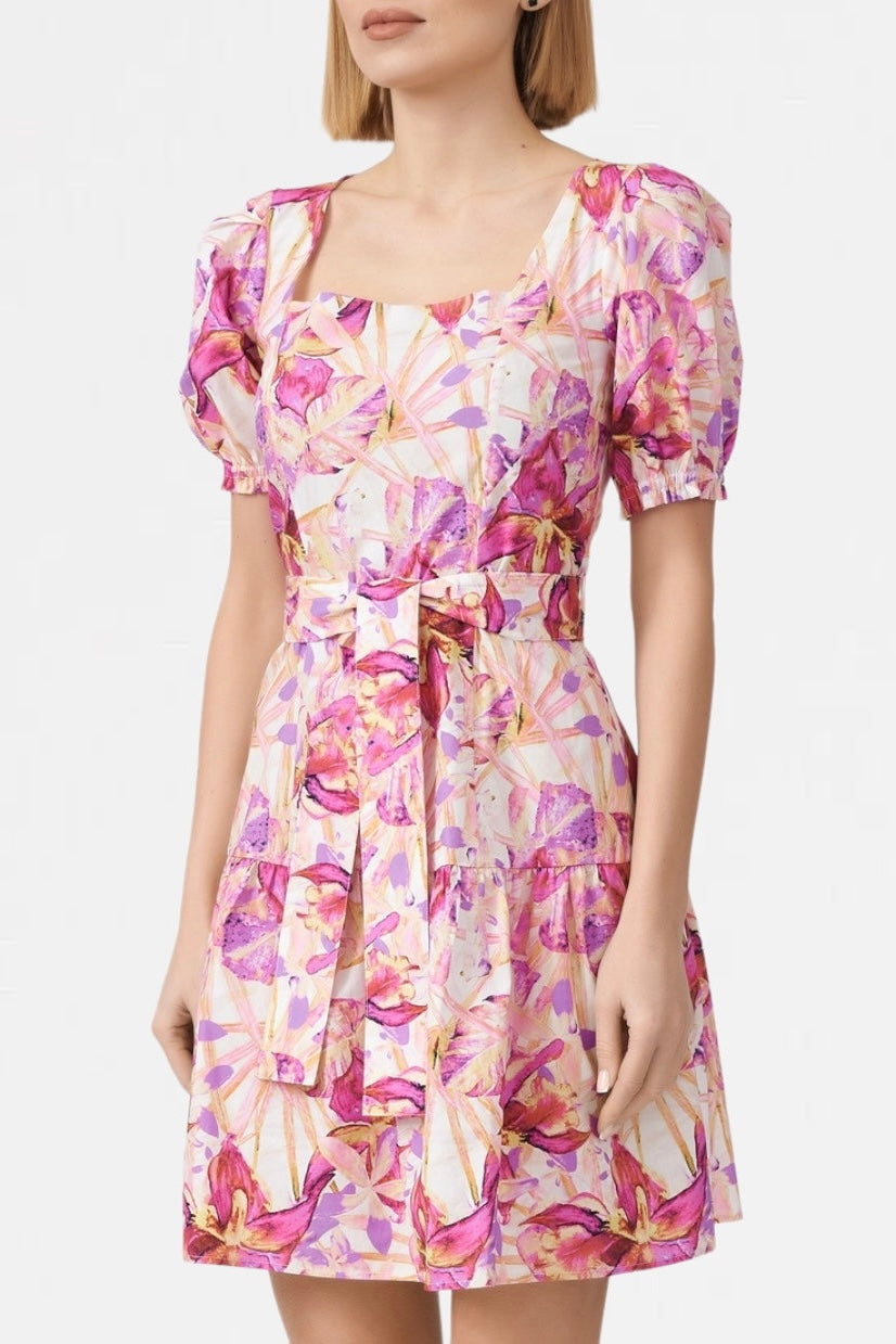 Liu Jo Belted Floral Print Dress – Très Chic