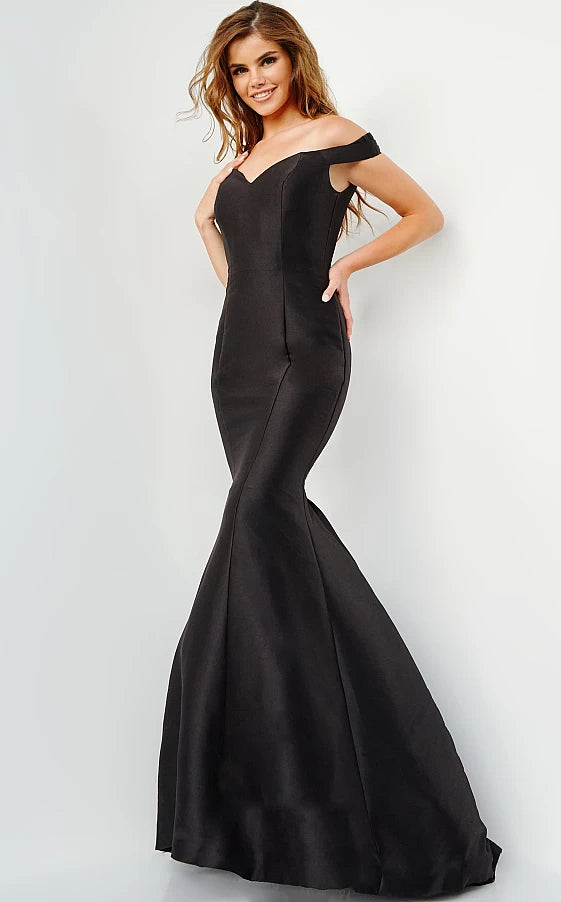 Jovani Off Shoulder Mermaid Gown  Trs Chic