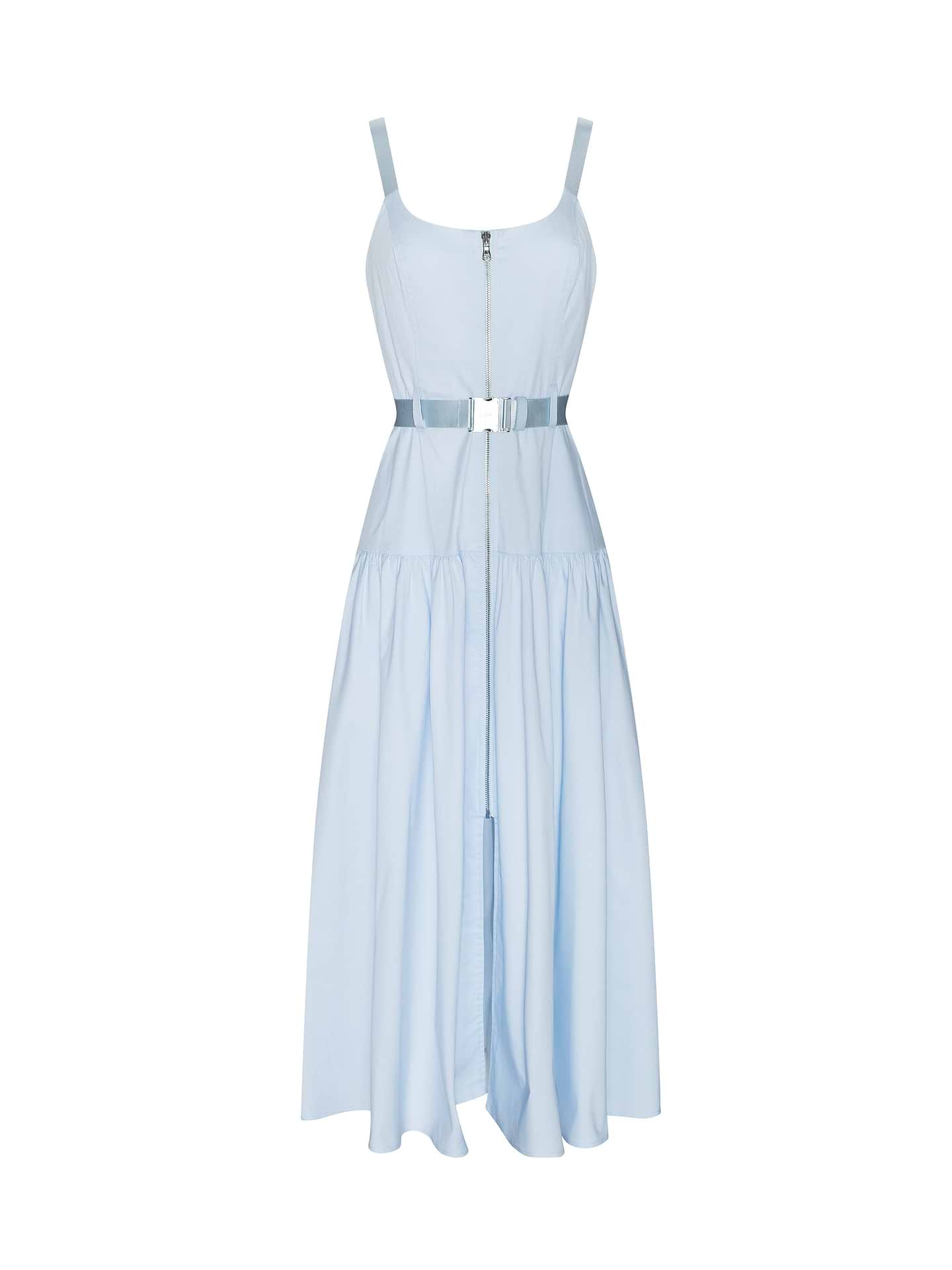L'Agence Rima Dress Pale Mist Blue