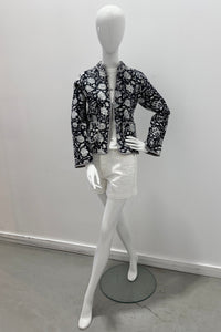 Veste matelassée réversible en coton