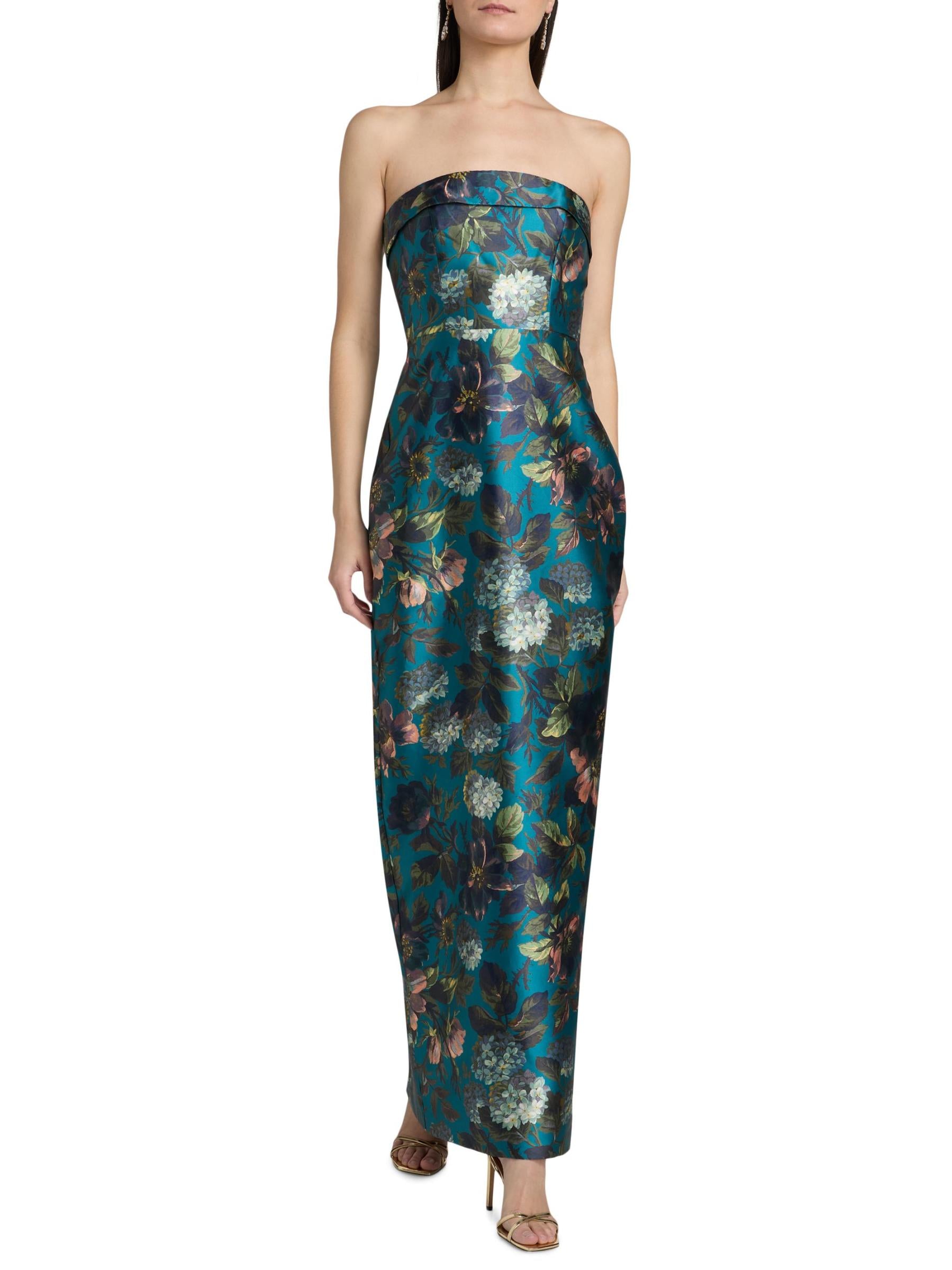 Robe colonne sans bretelles Theia Cleo