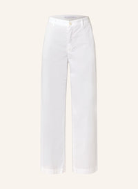 Raffaello Rossi Pantalon Coton Yuki Blanc