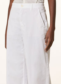 Raffaello Rossi Pantalon Coton Yuki Blanc