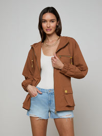 L'Agence Calina Windbreaker Fawn