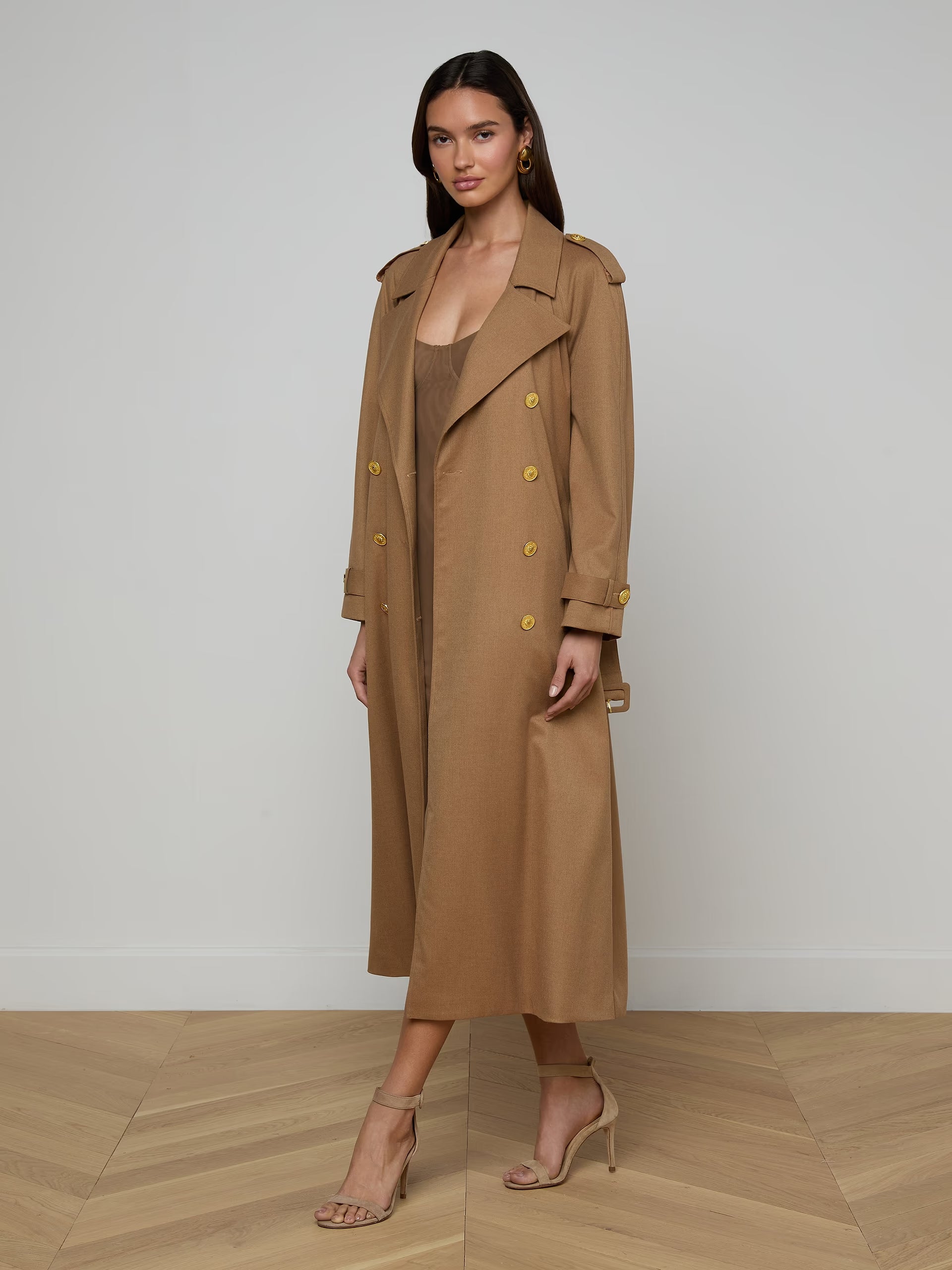 L'Agence Brinley Oversized Trench Coat
