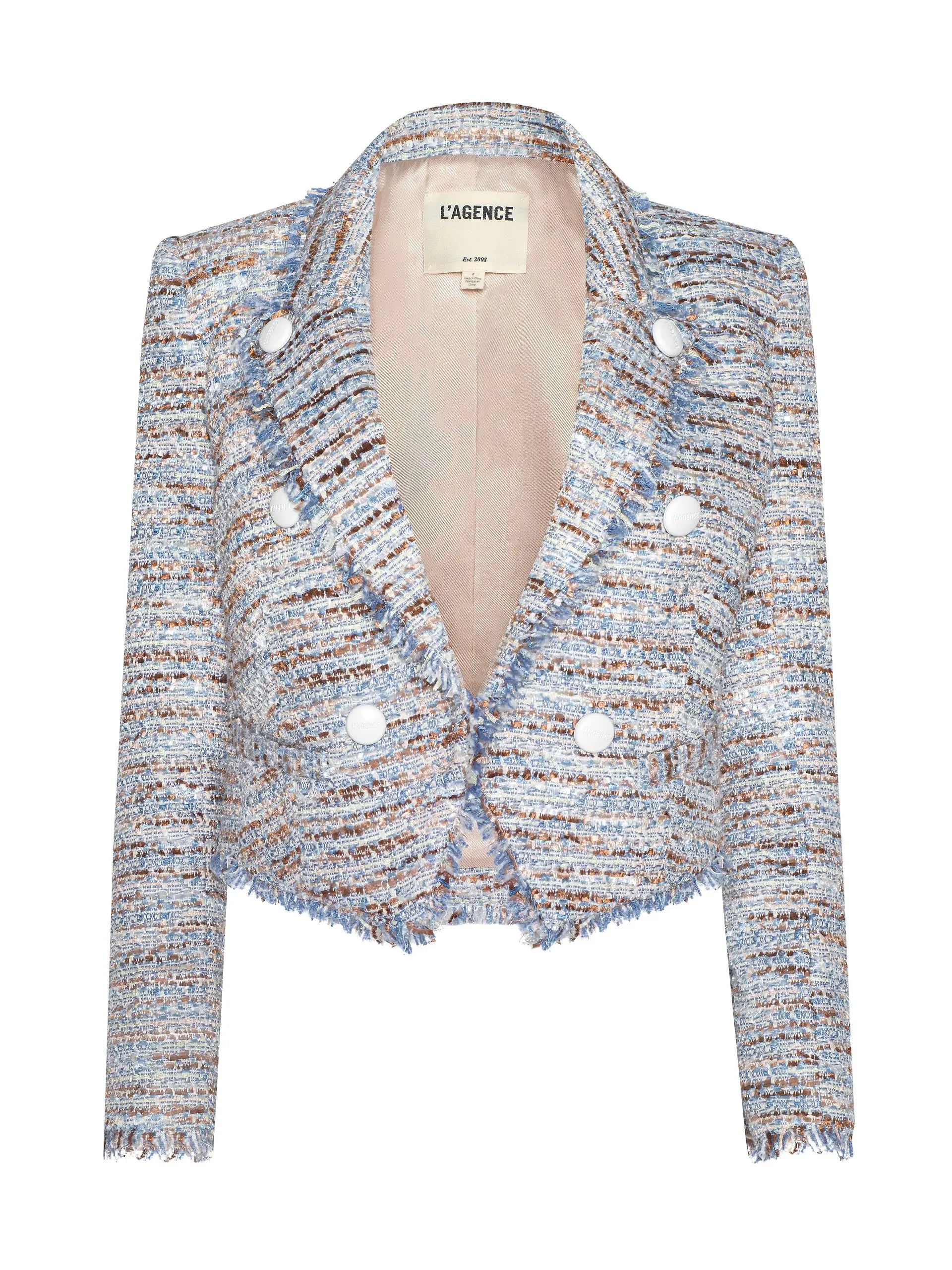 Blazer en tweed L'Agence Marv