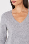 Repeat V Neck Sweater