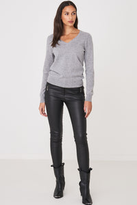 Repeat V Neck Sweater