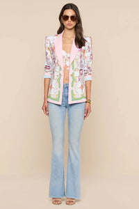 L'Agence Blazer Décontracté Gweny Multi Baroque Toile