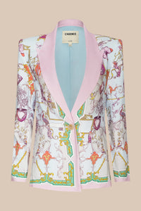 L'Agence Blazer Décontracté Gweny Multi Baroque Toile