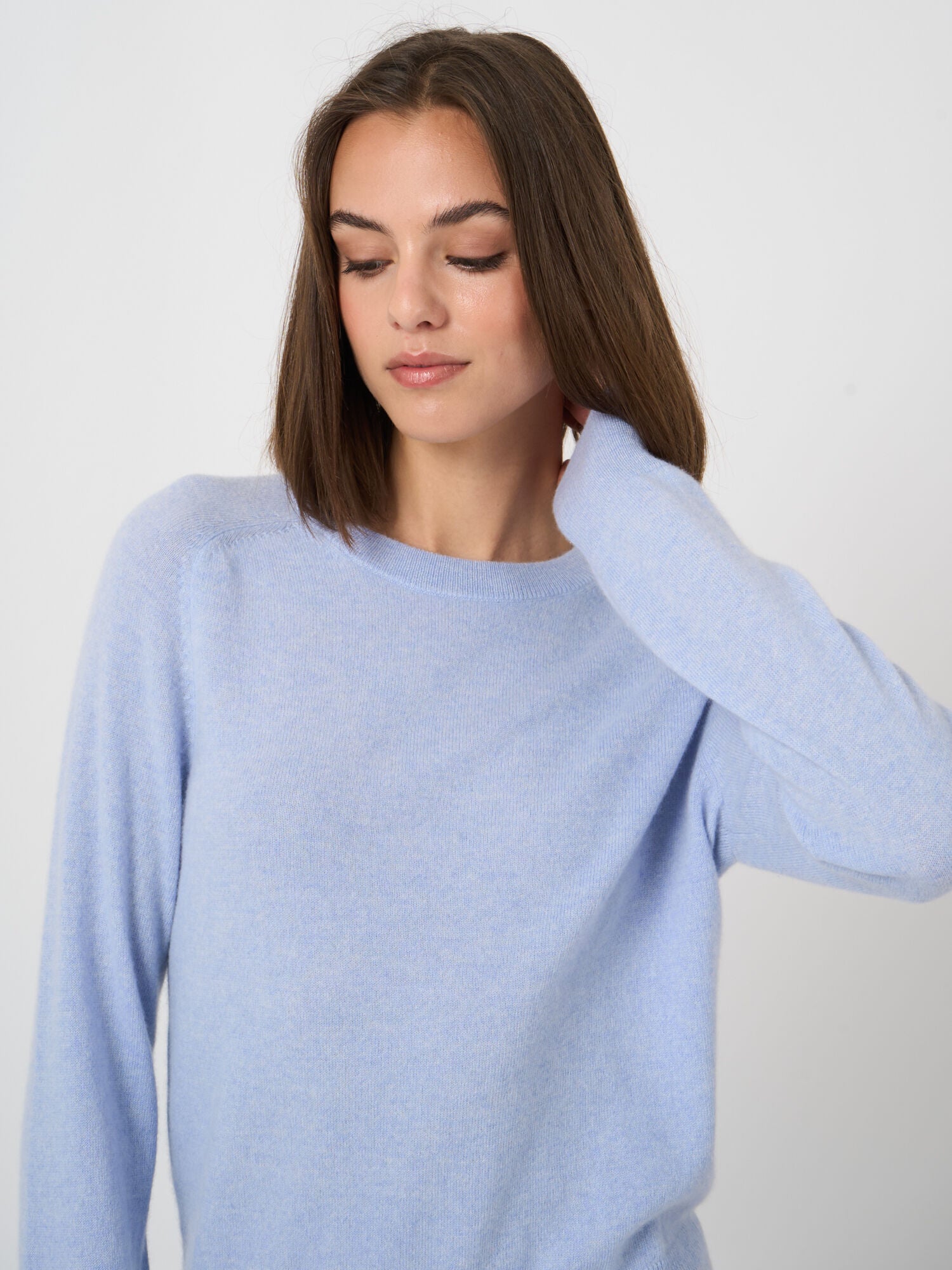Pull en maille de cachemire biologique Repeat - Poussière