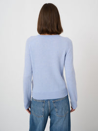 Pull en maille de cachemire biologique Repeat - Poussière