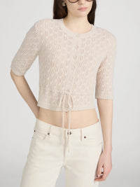 Frame Le Cardigan Clover Avoine Chiné