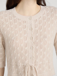 Frame Le Cardigan Clover Avoine Chiné