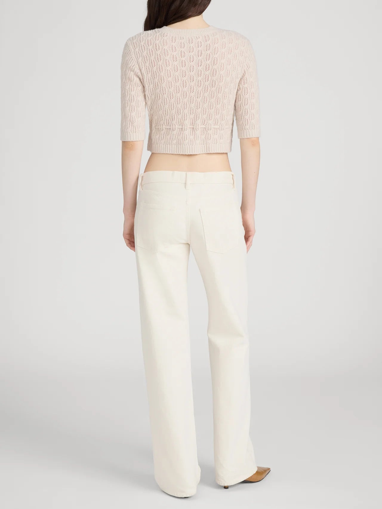 Frame Le Cardigan Clover Avoine Chiné