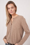 Repeat Cashmere Knitted Button Up Cardigan