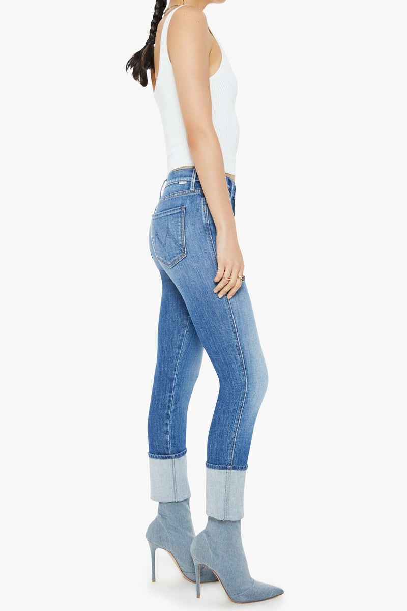 Mother High Waisted Pony Boy Ankle Jean