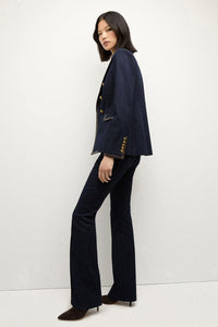 Veronica Beard Miller Denim Dickey Jacket