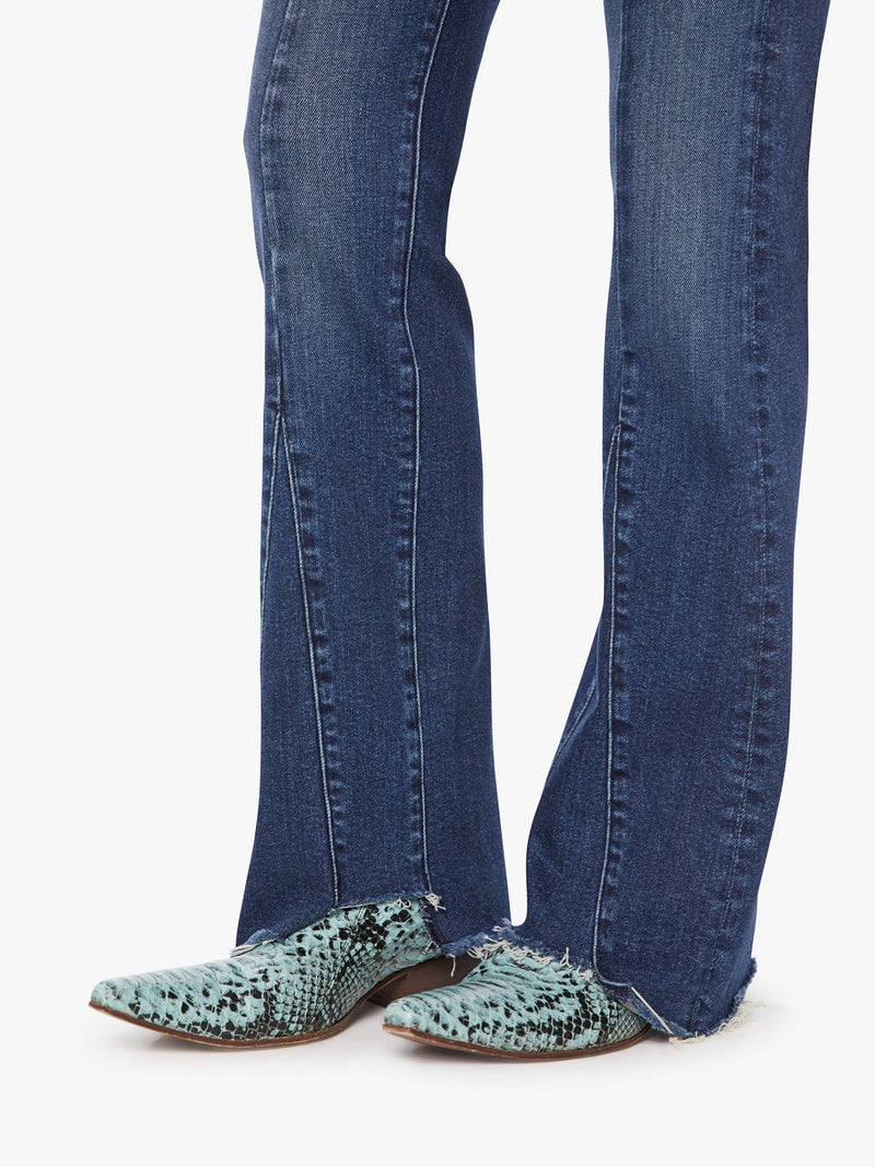 Mother The Insider Jean effiloché pointu Skimp