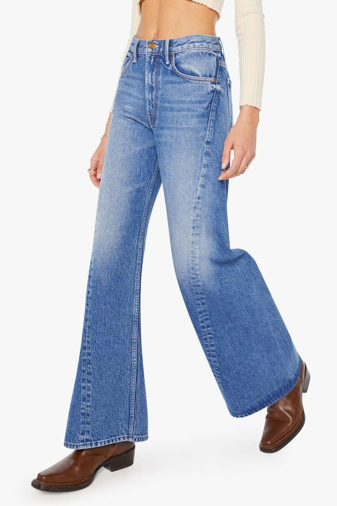 Mother SNACKS! The Lemon Twist Rolling in the Dough Jean