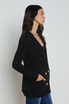 L'Agence Eileen Knit Boyfriend Blazer