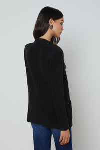 L'Agence Eileen Knit Boyfriend Blazer