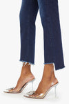 Mother The Insider Crop Step Fray Jean