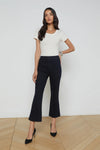 L'Agence Kayden Pull-On Kick Flare Pant