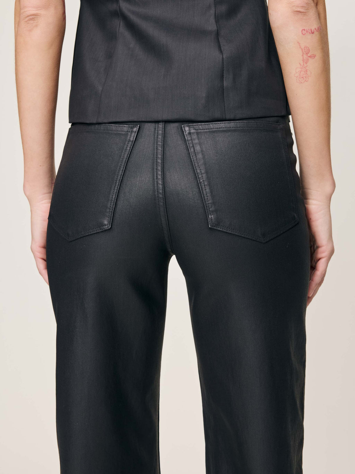 DL1961 Karmine Refined Wide Leg High Rise 31" Jeans