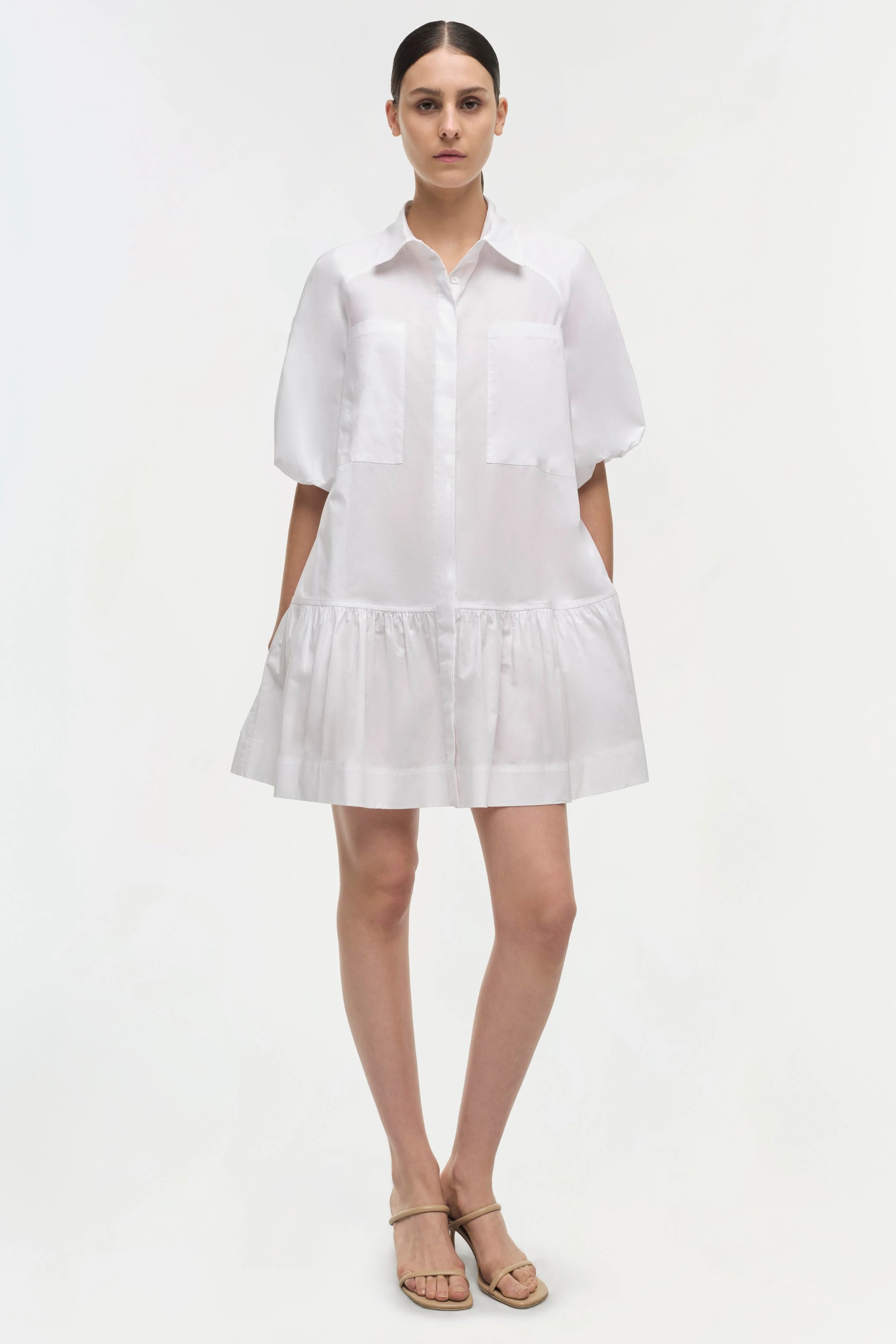 Simkhai Crissy Cotton Poplin Dress