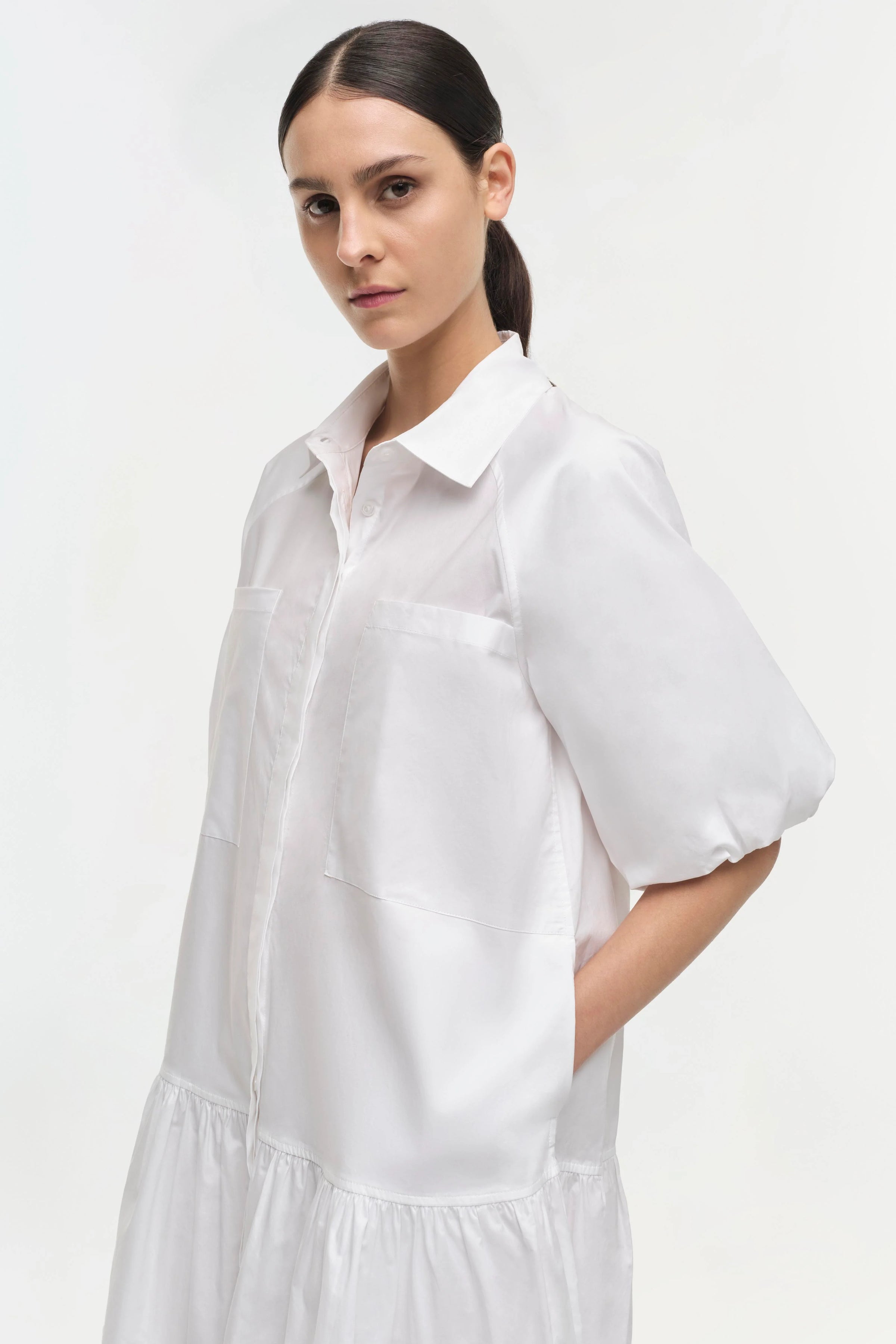 Simkhai Crissy Cotton Poplin Dress
