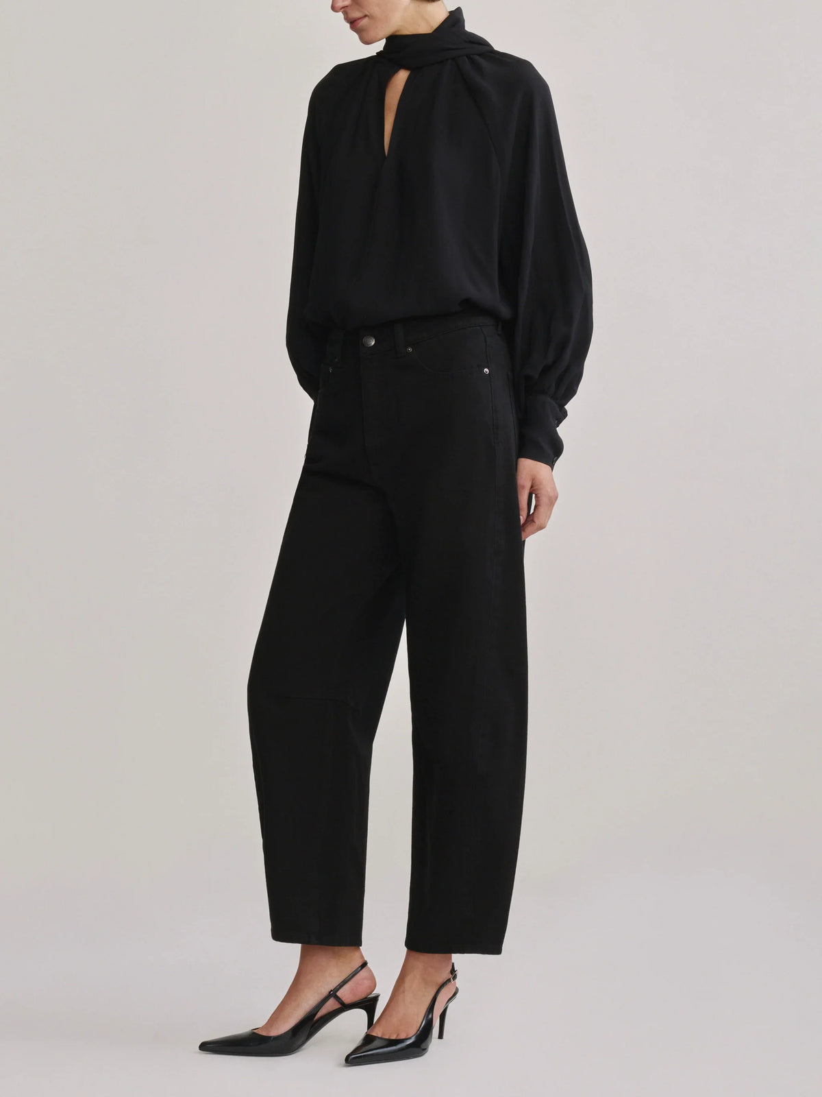 DL1961 Miro Barrel High-Rise 28" Jeans