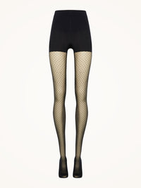 Wolford Control Dots Tights Black