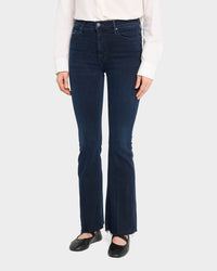 Mother Weekender Fray Chip Flared Jeans