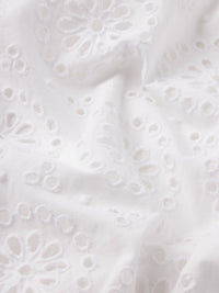 Frame The Solstice Eyelet Blouse White