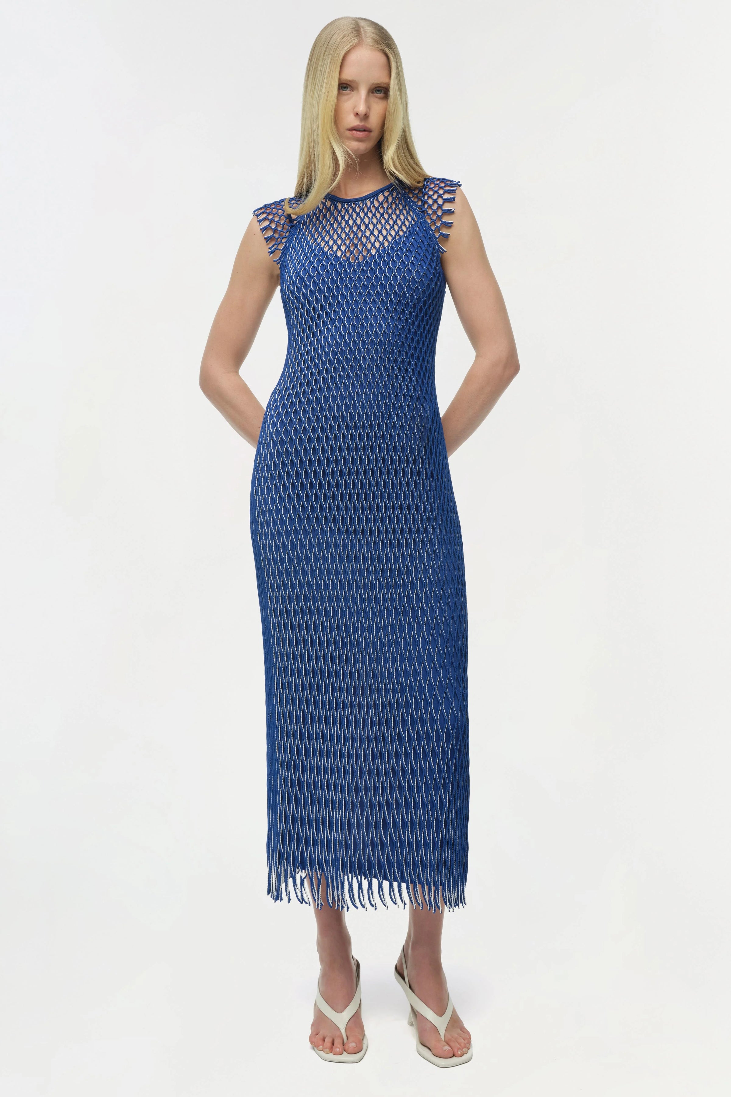 Simkhai Faylen Knit Midi Dress