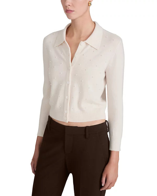 Frame The Pearl Cardi Cream