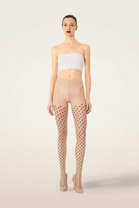 Wolford Blossom Tights Black