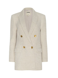 L'Agence Blazer croisé en tricot Riva