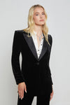 L'Agence Sheila Velvet Blazer