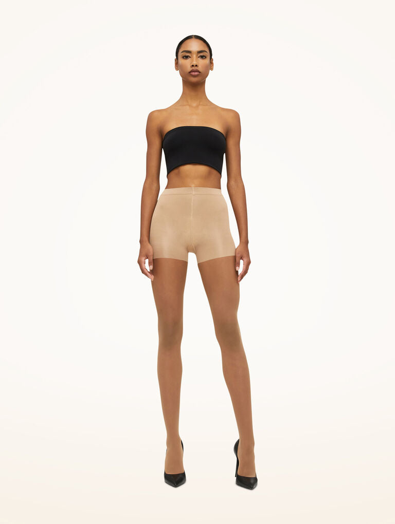 Wolford Individual 10 Control Top Tights Gobi