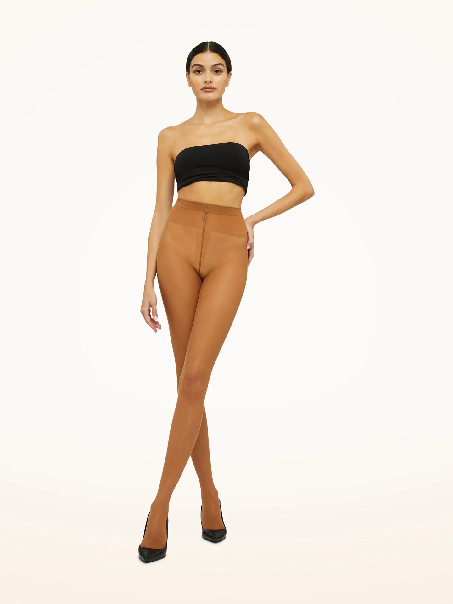 Wolford Individual 10 Tights Honey