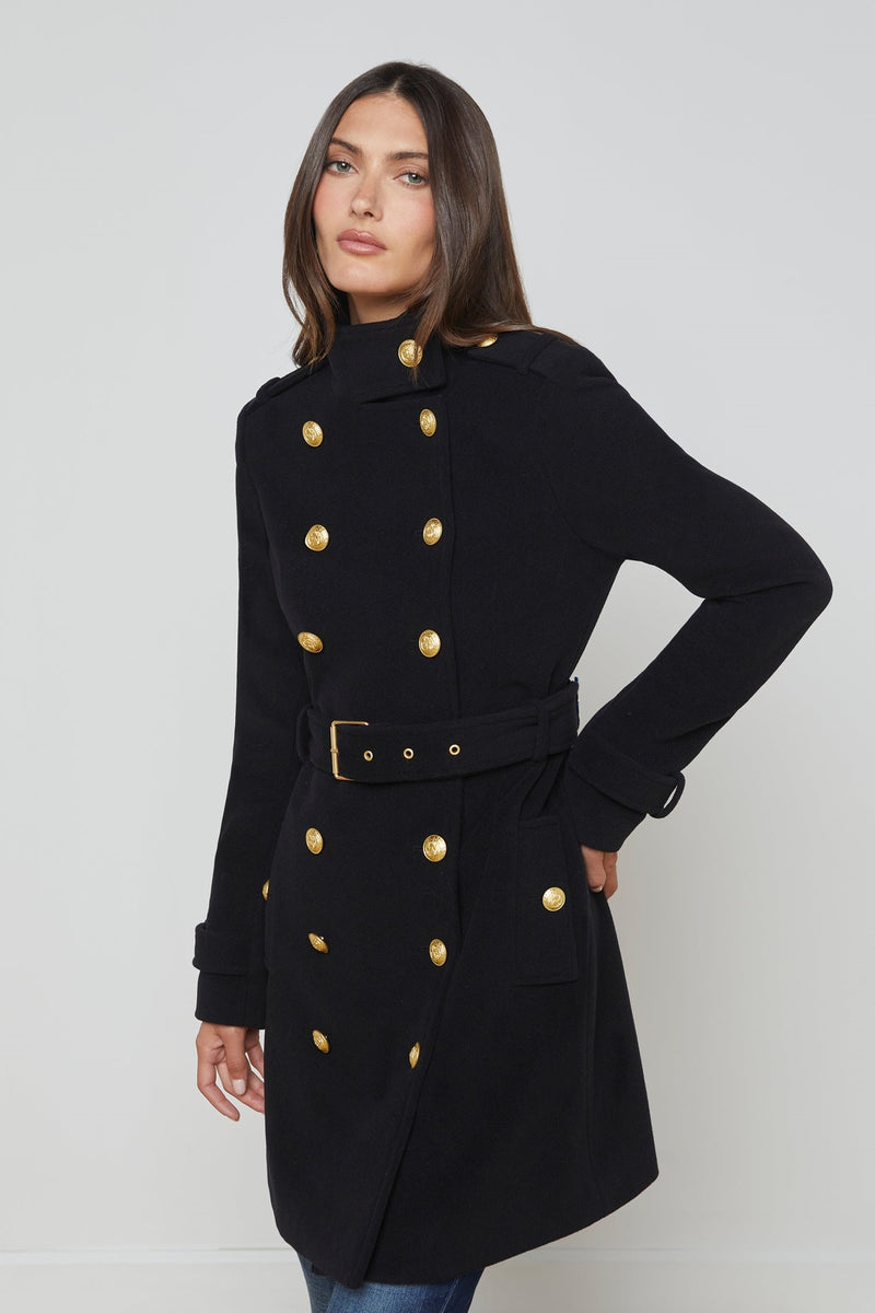 Manteau militaire long de L'Agence Nalini